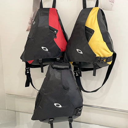 Large Capacity Chest & Crossbody Bag – Multi-Pocket Outdoor, Travel & Cycling Bag