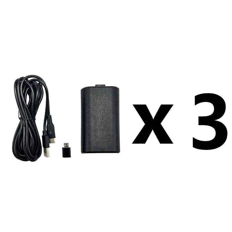 Xbox One X/S Play & Charge Kit – Lithium-Polymer Rechargeable Battery Pack with Cable