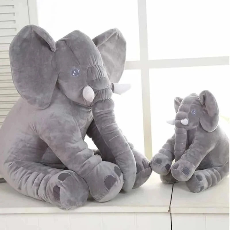 40cm Soft Elephant Plush Toy – Cute Baby Elephant Sleeping Pillow, Stuffed Animal for Kids, Birthday Gift & Room Decor