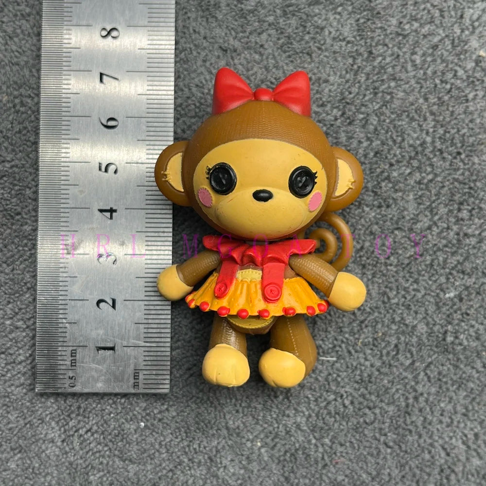 Lalaloopsy Little Sister & Pet Dolls - 8–10cm PVC Holiday Gift Collectible Toys