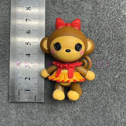 Lalaloopsy Little Sister & Pet Dolls - 8–10cm PVC Holiday Gift Collectible Toys