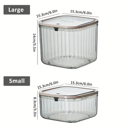 Transparent Mini Desktop Storage Box — Waterproof Pop-Up Cover Organizer for Laundry Detergent, Beads, Powder, Kitchen and Dining Table