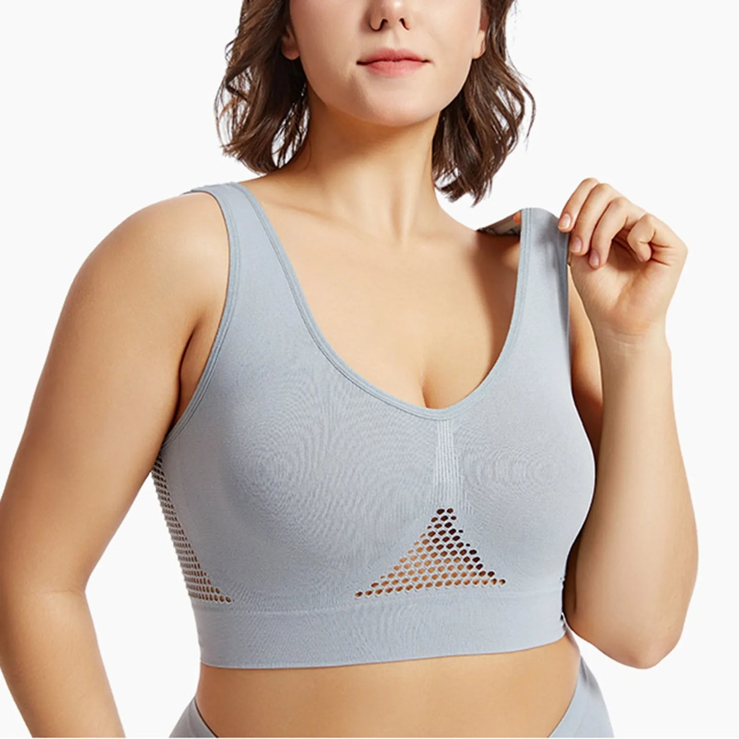 Women’s Shockproof Sports Bra — High-Support Running & Fitness Yoga Vest | Anti-Sag Soft Comfort