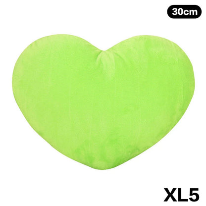 Cute Heart-Shaped Plush Pillow – Soft Sleeping Cushion for Living Room Decor, Valentine’s Day Gifts, Comfortable Sofa Pillow (15/20/30cm)