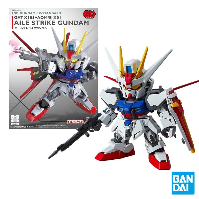 Bandai Gundam SDEX Action Figure – RX-78-2, Aile Strike, Exia, Unicorn, Astray Red Frame & Barbatos Model Kit