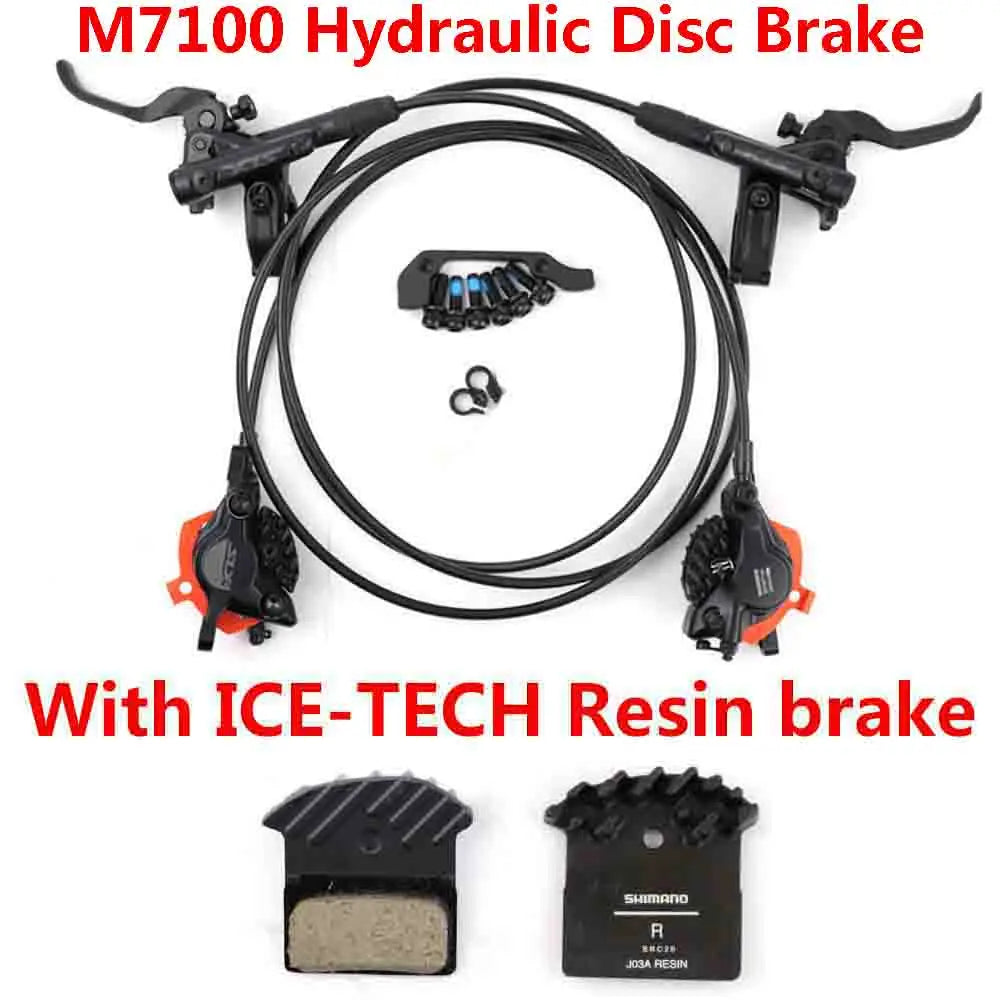 SHIMANO DEORE SLX XT MT200 M7100 M8100 Hydraulic Disc Brake – ICE-TECH Left & Right Set for MTB