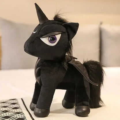 New Dark Style Plush Toys — Cute Ancient Egyptian Mythology Unicorn, Anubis, Hydra & Bastet Plush Dolls for Kids Gifts