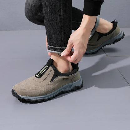 High-Quality Indestructible Men's Sneakers - Breathable, Lightweight, Anti-Slip Running Shoes for Outdoor Activities