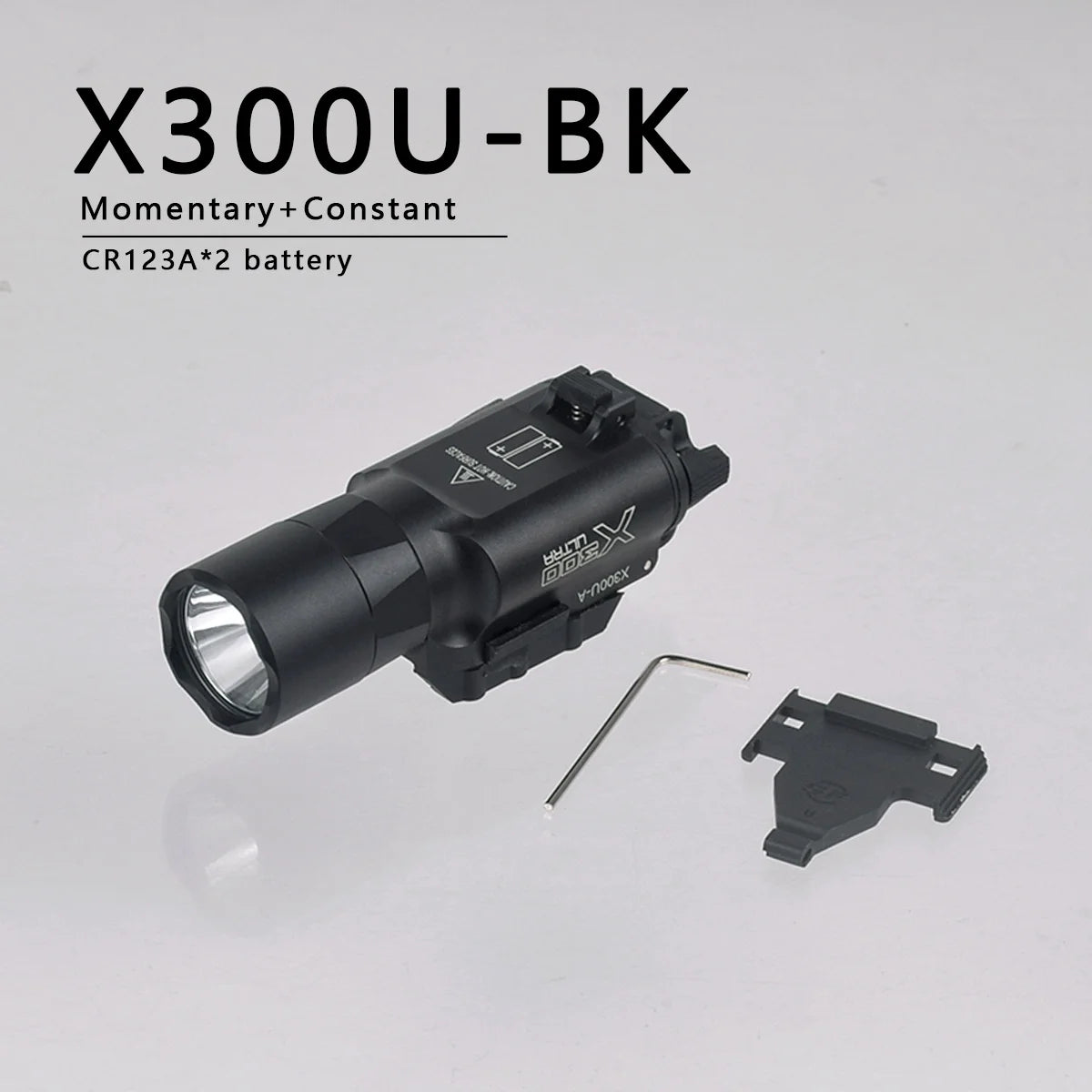 SureFire M600C/M600/M300/X300 Tactical Scout Light — Rifle Flashlight with Momentary Pressure Switch, US Warehouse