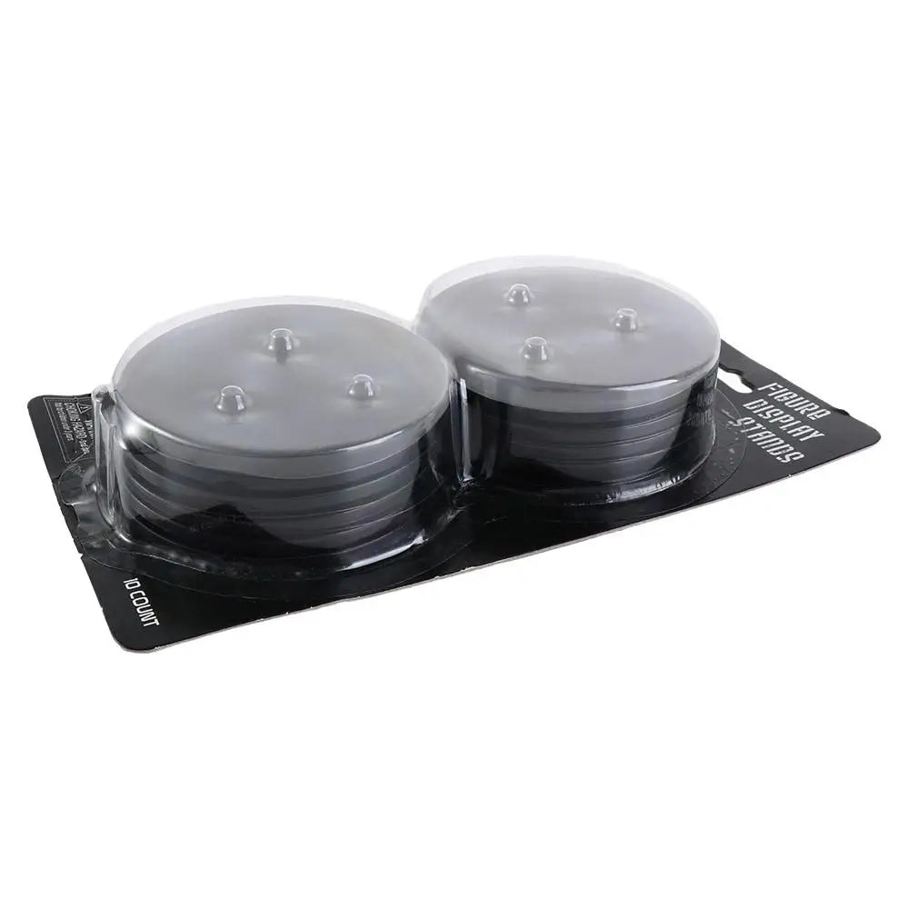 6-8" Neca Model Display Stands — Clear & Black Plastic Base for Action Figures & Toy Models