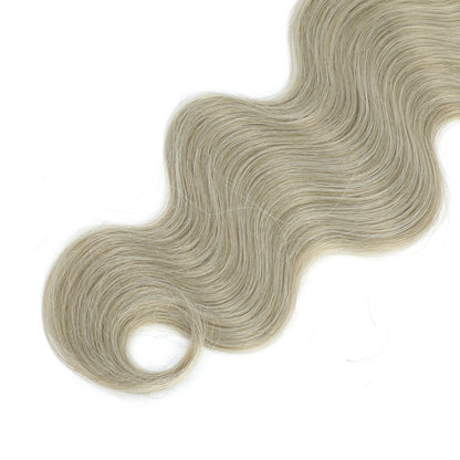 Colorful Body Wave Hair Bundles 613 Piano Blonde – Ombre Synthetic Hair Extensions, Thick Ponytail & Loose Deep Weaving