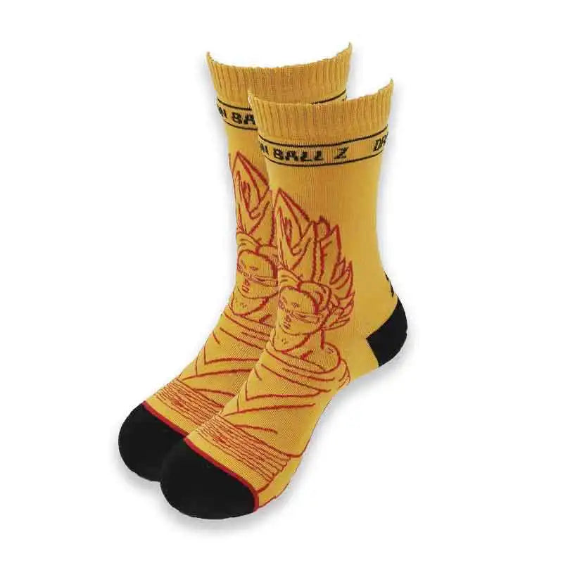 Spring and Autumn Cartoon Movie Character Socks for Men & Women – Funny Fashion High Quality Crew Tube Socks, Unisex Casual Cotton Socks