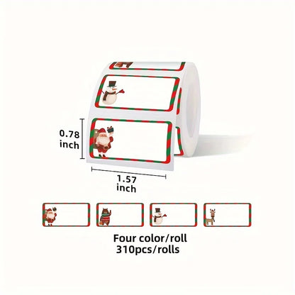 P50 Mini Portable Wireless Thermal Label Printer – Supports 12-50mm Colorful Thermal Paper