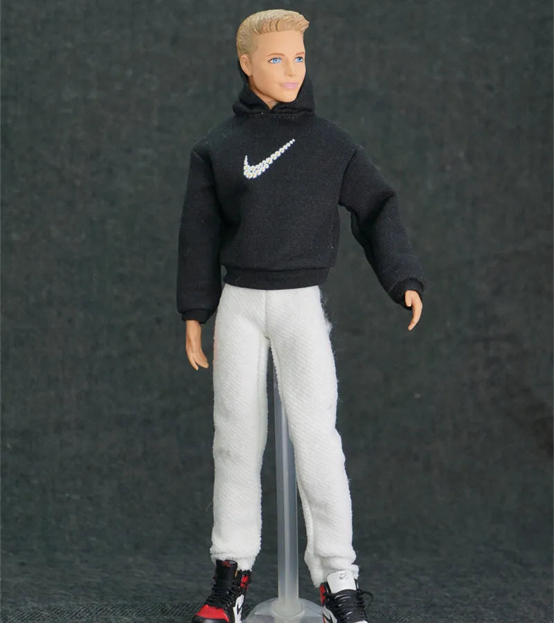 High-Quality 30cm Doll Dress — Clothes for Babi & Ken Dolls, Perfect Birthday & Christmas Gift for Girls