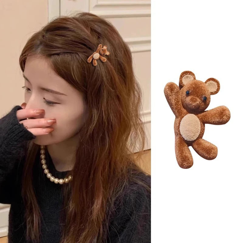 Compact Side Hair Clips - Elegant Forehead Bangs Clips for Girls and Women
