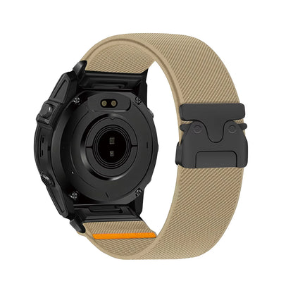 Nylon Quick Fit Watch Strap - 20mm 22mm 26mm Replacement Band for Garmin Fenix, Tactix & Instinct Series