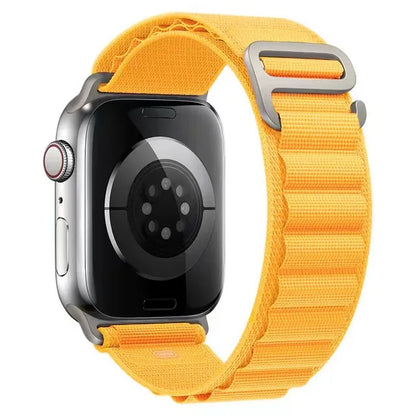 Alpine Loop Nylon Sport Strap for iWatch — Compatible with Series 4–10, 42/46/49mm Bands