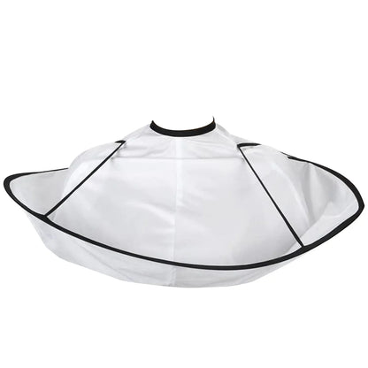 Waterproof Adult Hair Cutting Cape – Foldable Umbrella-Style Salon & Home Barber Cloak