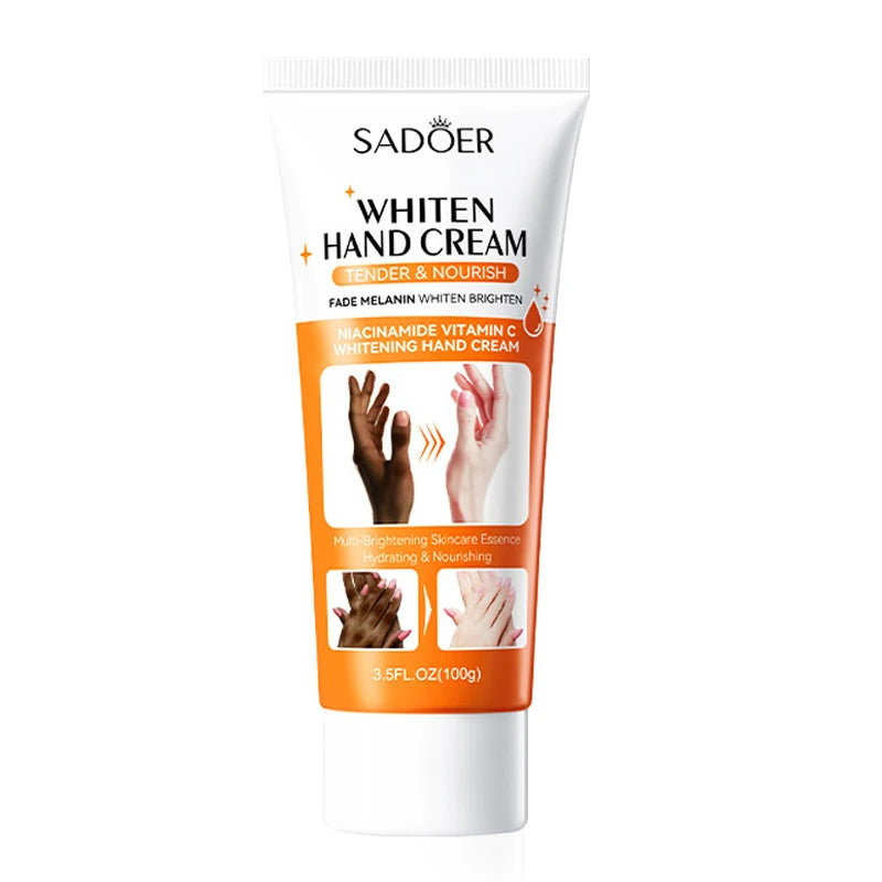 1/2/3pcs SADOER 100g Hand Cream – Moisturizing, Brightening & Non-Greasy Hydration for Soft, Beautiful Hands (Travel Size)
