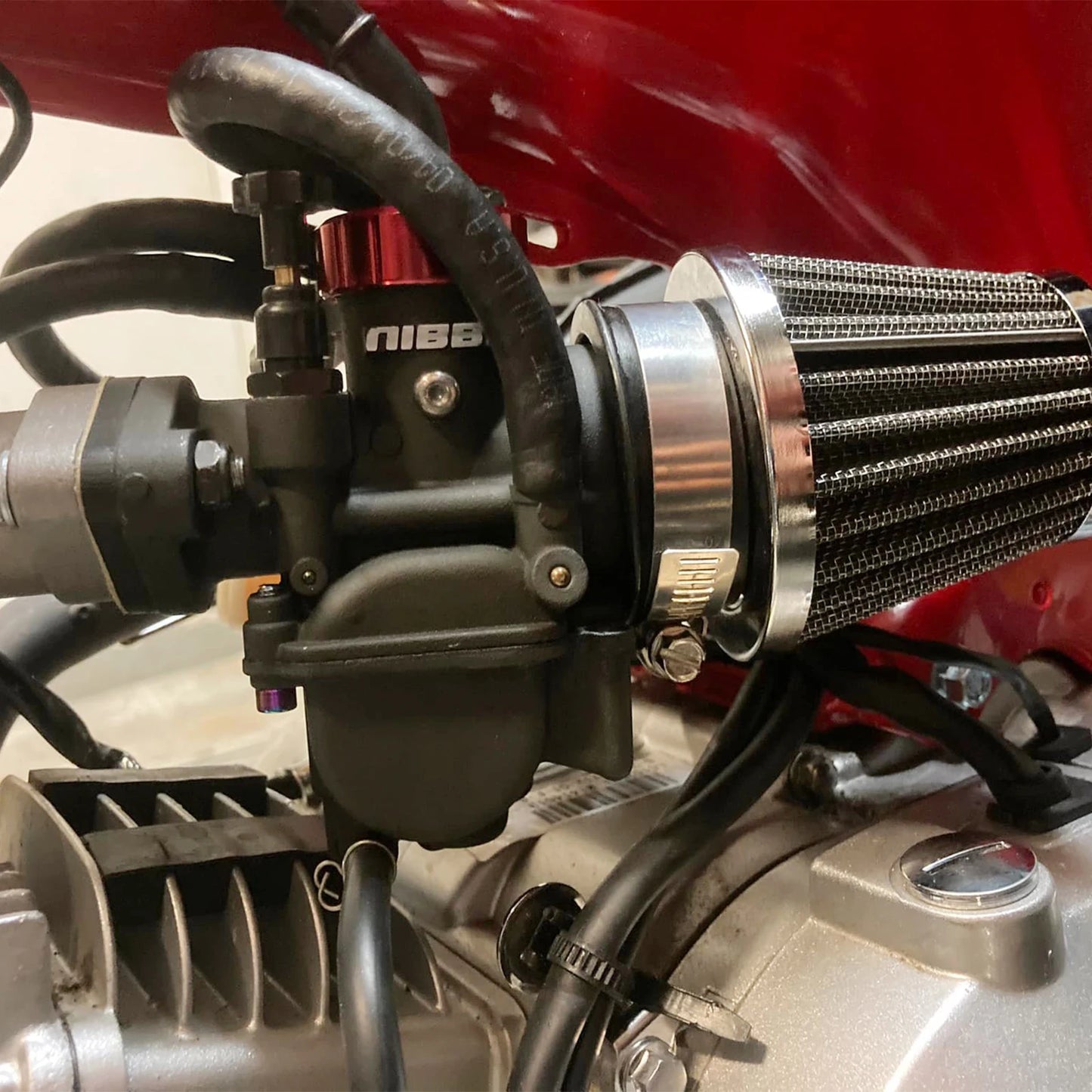 NIBBI PE Flange Carburetor for Motorcycle – 19mm-28mm 2T/4T GY6 Engine 100cc-250cc ATV Yamaha Pitbike Racing