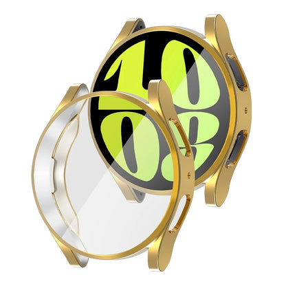 Samsung Galaxy Watch 6 Protective Case - Soft TPU Full-Cover Bumper with Screen Protector for 40mm and 44mm Models