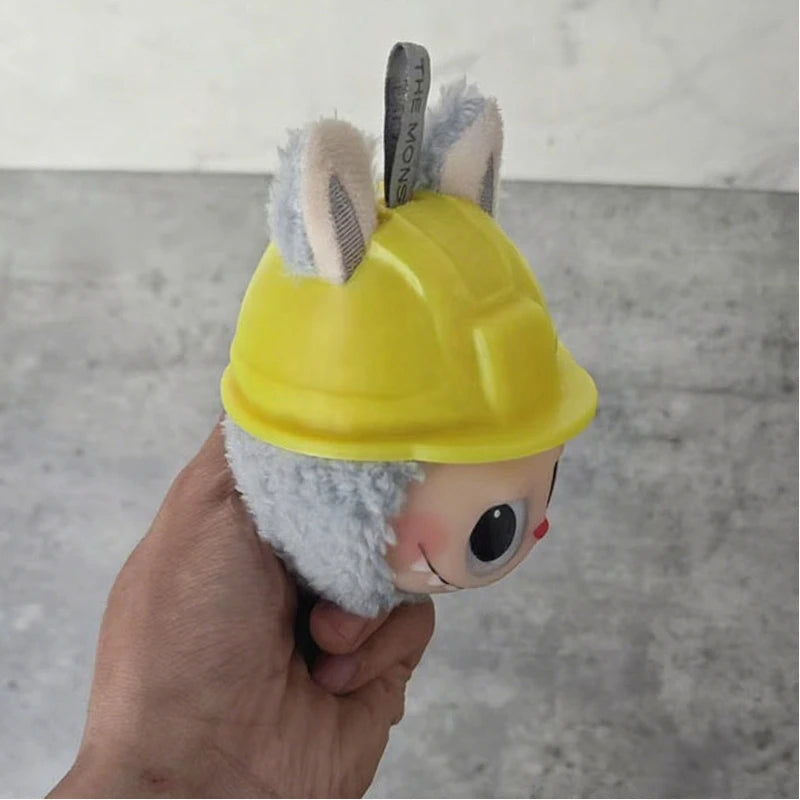 Labubu Doll Clothing – 15-17CM V1-V3 BJD Hard Hat & Work Outfit Accessories, Fashion Replacement Suit