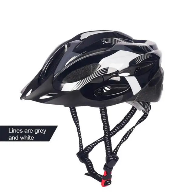 Carbon Fiber Texture MTB Helmet – Adult Mountain Bike & Cycling Safety Cap, EPS Foam Motorcycle Hat for Men & Women