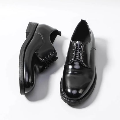 Men’s Horsehide Oxford Shoes - Handcrafted Goodyear Welt Premium Business and Wedding Dress Shoes