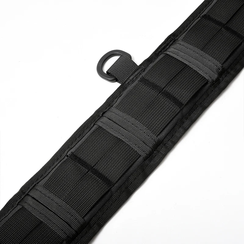 Tactical Nylon Waist Strap: Compatible with Belt for Outdoor Training and Sports