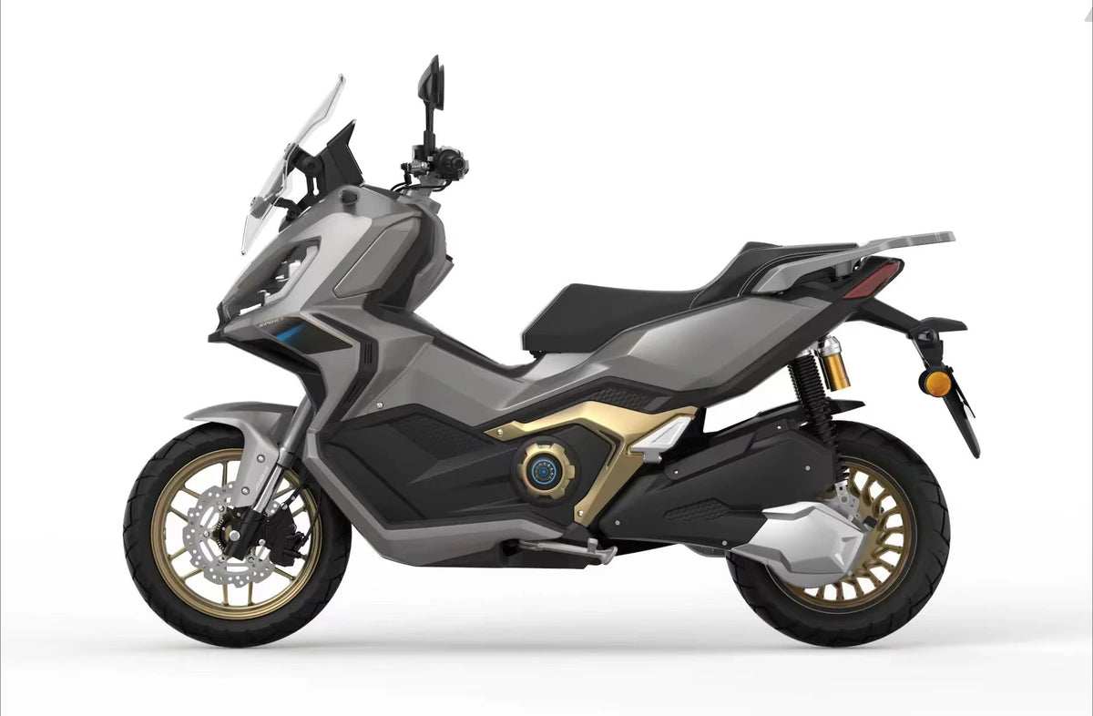 TC XBurner A7 Electric Motorcycle - 72V 13000W Mid-Drive, 100Ah Battery, 120KM/h EEC COC Model