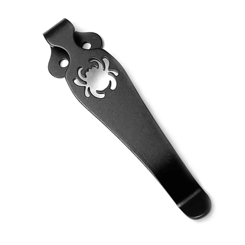 Titanium Alloy Knife Back Clamp - Replacement Accessory Compatible with Paramilitary 2 C8 Folding Knife