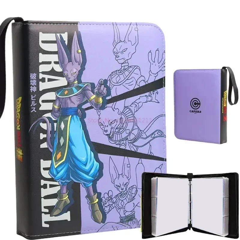 Anime Dragon Ball Card Album – 400/900pcs Storage Binder for Vegeta IV Game Cards, Kids Gift