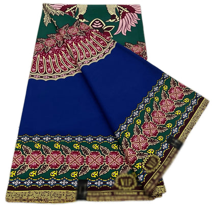 Ankara Wax Print Fabric - 100% Cotton Soft African Pagne Fabric for Dresses & Sewing