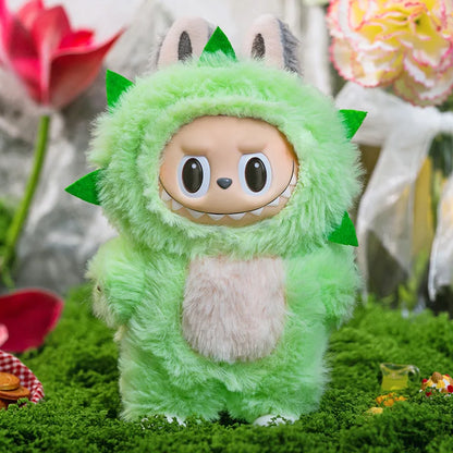 17cm Labubu Doll Clothes for V1–V3 Plush Dolls – Cute Skirt Fashion Outfit Set & Accessories Gift