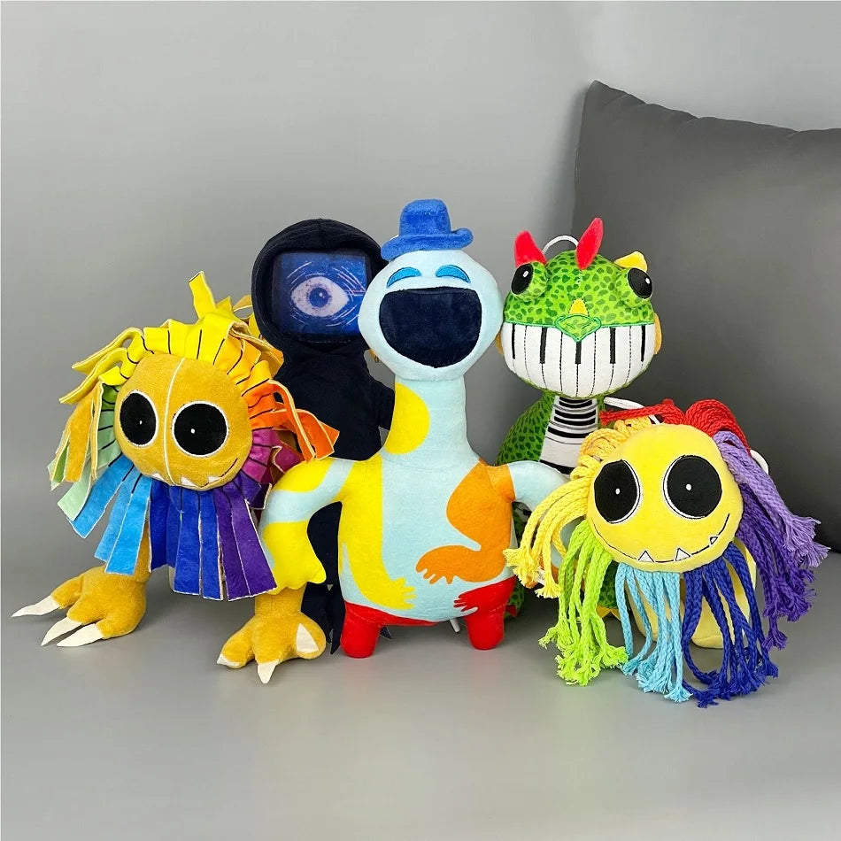 30cm Poppy Pianosaurus Plush Toy — Cartoon Nightmare Game Yarnabys Lion Huggy Wuggy Soft Stuffed Pillow Doll for Kids