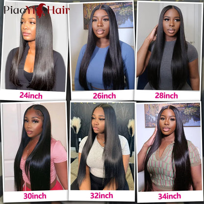 26-40 Inch Straight Human Hair Bundles – Thick Indian Raw Hair, Top Quality Extensions for Women
