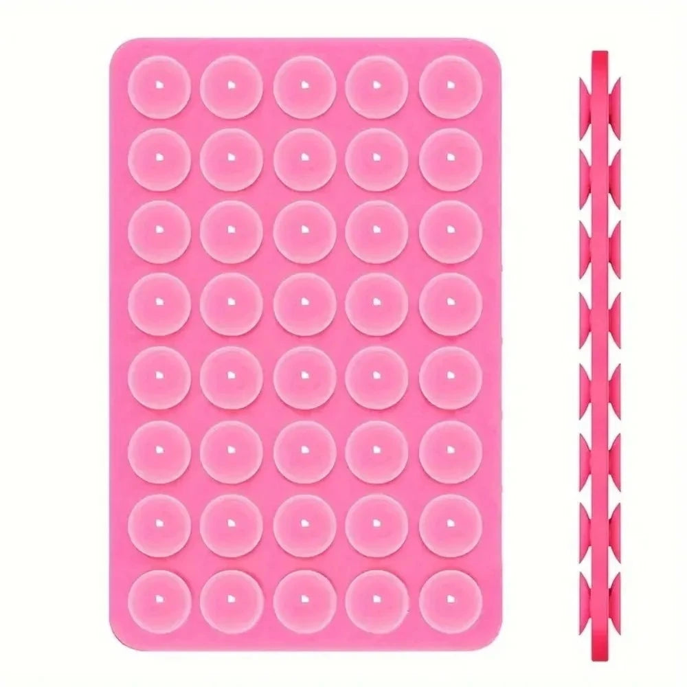 Silicone Suction Cup Phone Case Mount – Non-Slip Flexible Phone Holder Stand for Selfies, Videos & Hands-Free Use