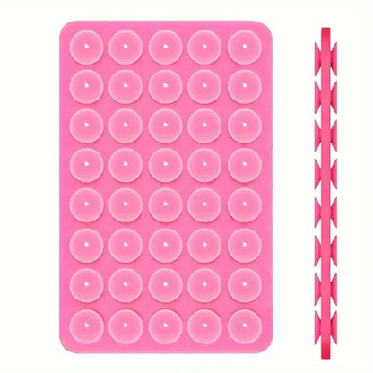 Silicone Suction Cup Phone Case Mount – Non-Slip Flexible Phone Holder Stand for Selfies, Videos & Hands-Free Use