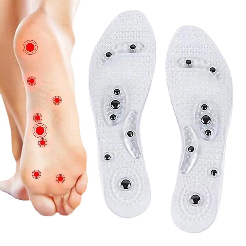 Breathable Silicone Sport Insoles – Orthopedic Foot Massage Cushion for Men & Women