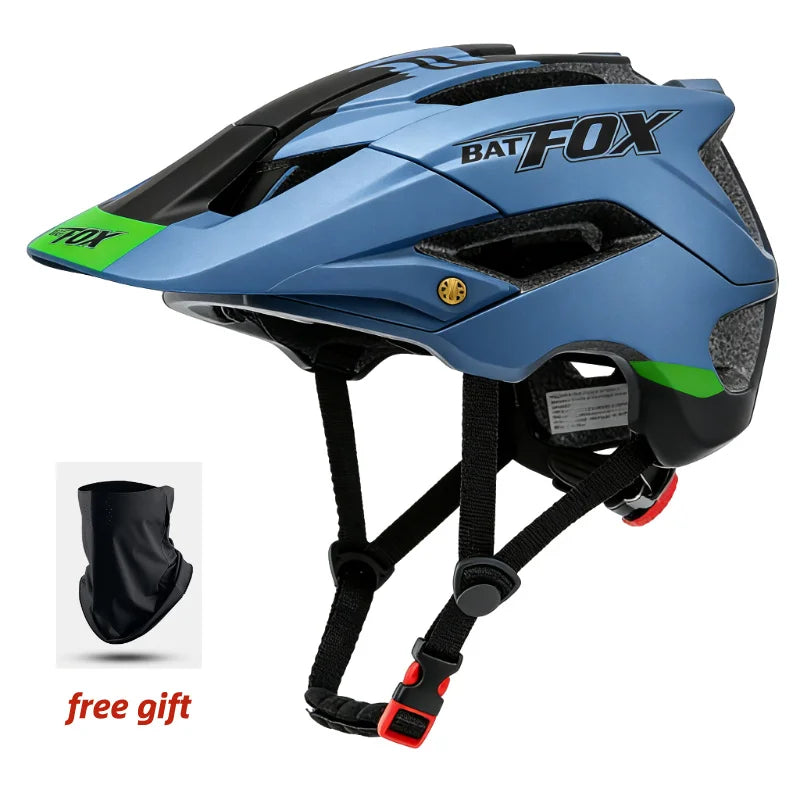 BATFOX Ultralight MTB Bicycle Helmet for Men & Women – Integrally Molded Mountain & Road Cycling Helmet