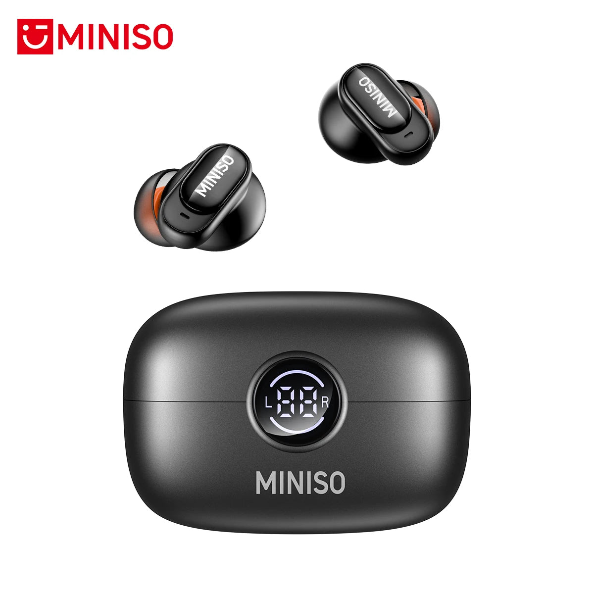 MINISO MS105 Wireless Earbuds - Bluetooth In-Ear Headphones with Soft Fit Design & IPX5 Waterproof Protection