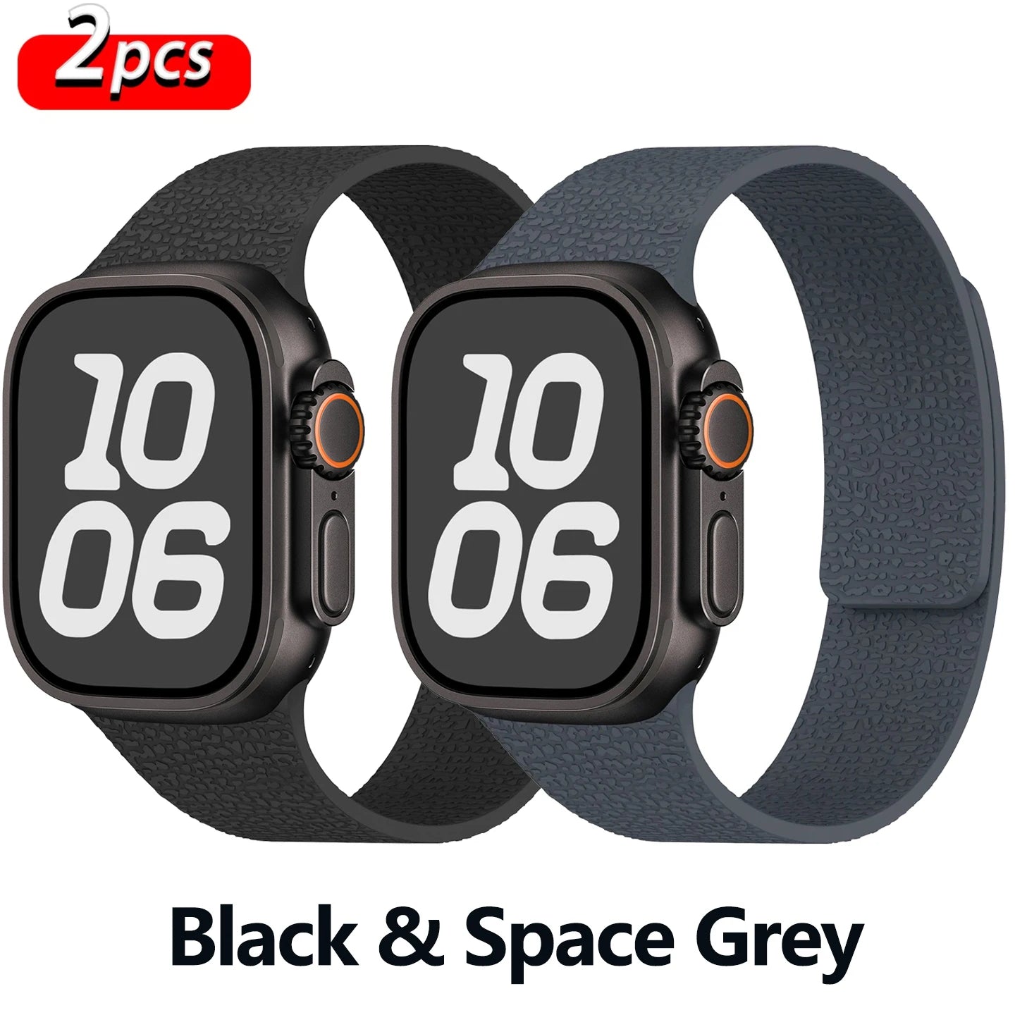 Magnetic Apple Watch Strap – Compatible with Ultra 2, Series 6–10 & SE (38mm–49mm) iWatch Bracelet