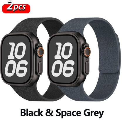 Magnetic Apple Watch Strap – Compatible with Ultra 2, Series 6–10 & SE (38mm–49mm) iWatch Bracelet