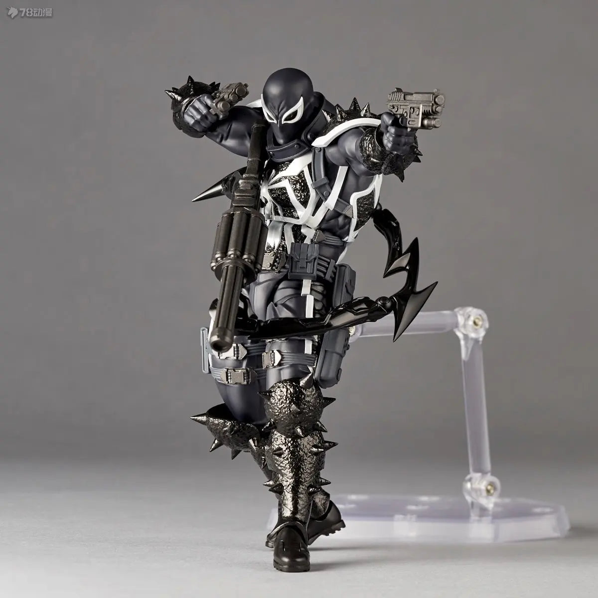 CT White Venom Action Figure – High-Quality KO Model with Accessories, Collectible Figurine Statue Ornament Christmas Gift