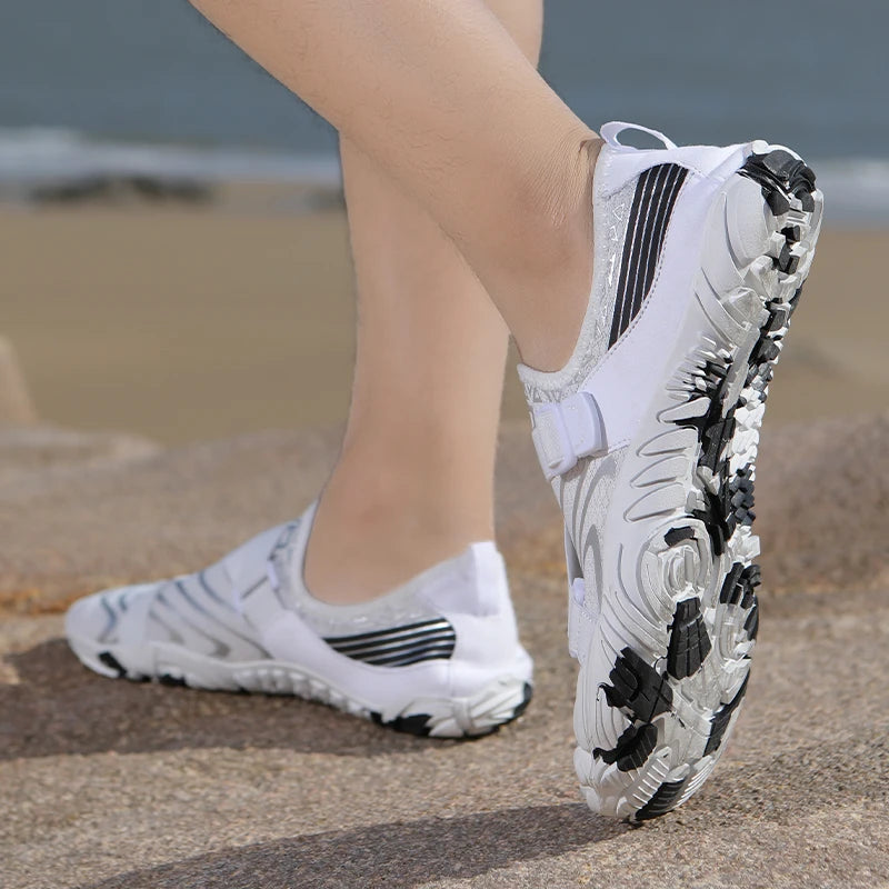 Quick-Dry Breathable Aqua Wading Shoes – Anti-Slip Barefoot Beach & Swimming Water Shoes for Couples 🌊👟