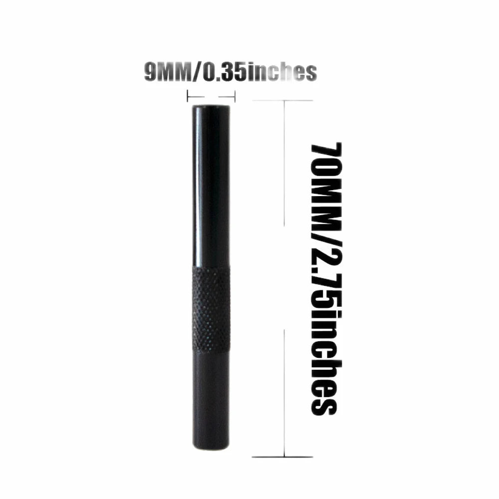 Premium Reusable Aluminum Alloy Metal Straw – Portable Durable Drinking & Smoking Tool