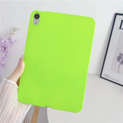 Candy Color iPad Case - Shockproof Protective Back Cover for iPad 7th–10th Gen, 9.7/10.9-Inch, Pro 11, Air 3–5 & Mini 4–6