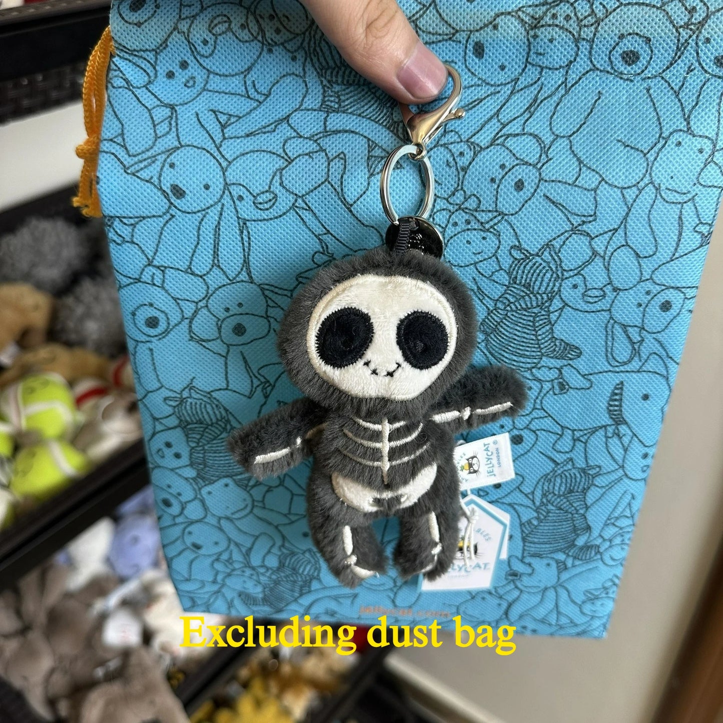 Cute Plush Bag Charm Keychain - Kawaii Soft Toy Pendant Birthday Gift for Girls