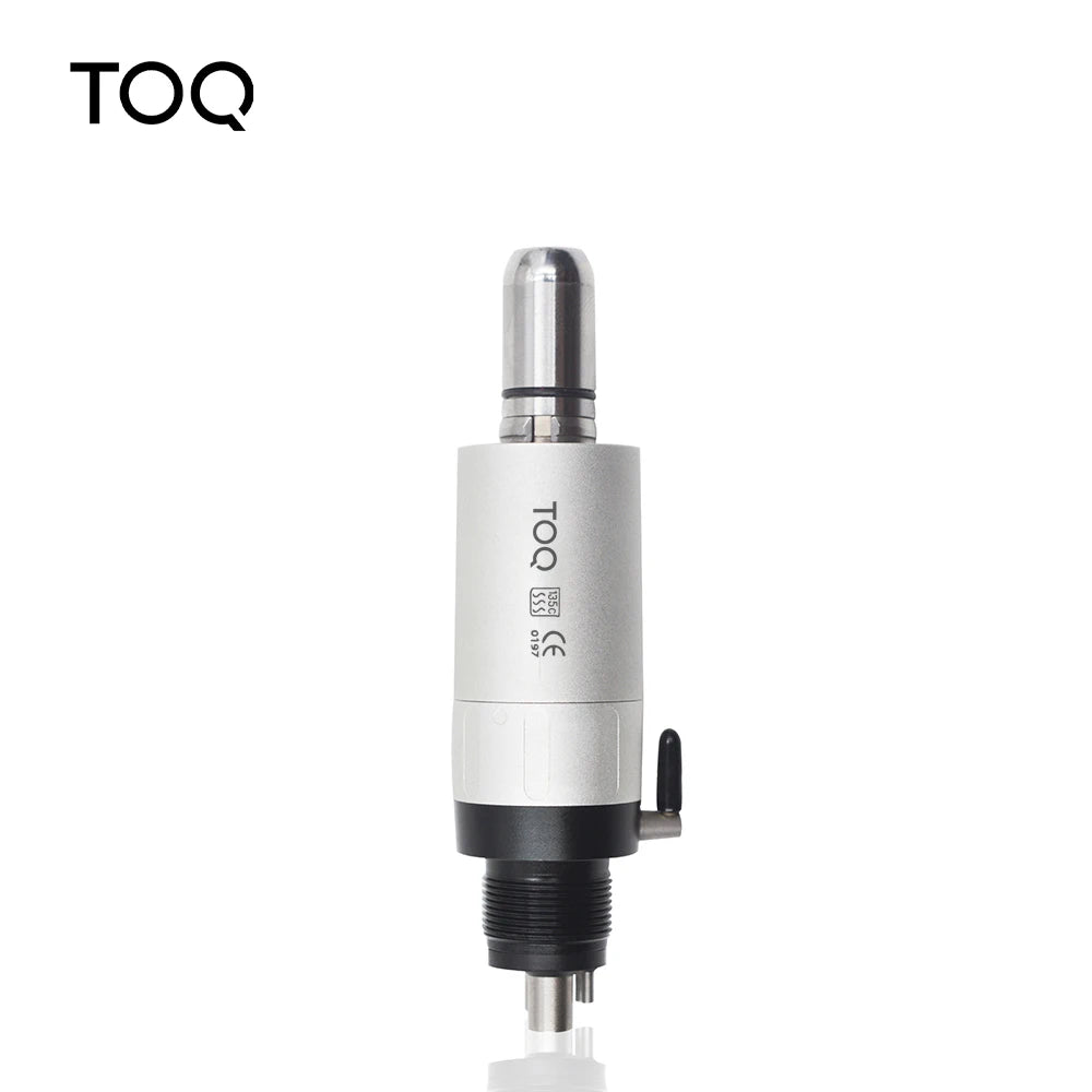 Dental Low Speed Handpiece Kit – Mini Air Motor with 4-Hole Contra Angle & Straight Handpiece for Dentists