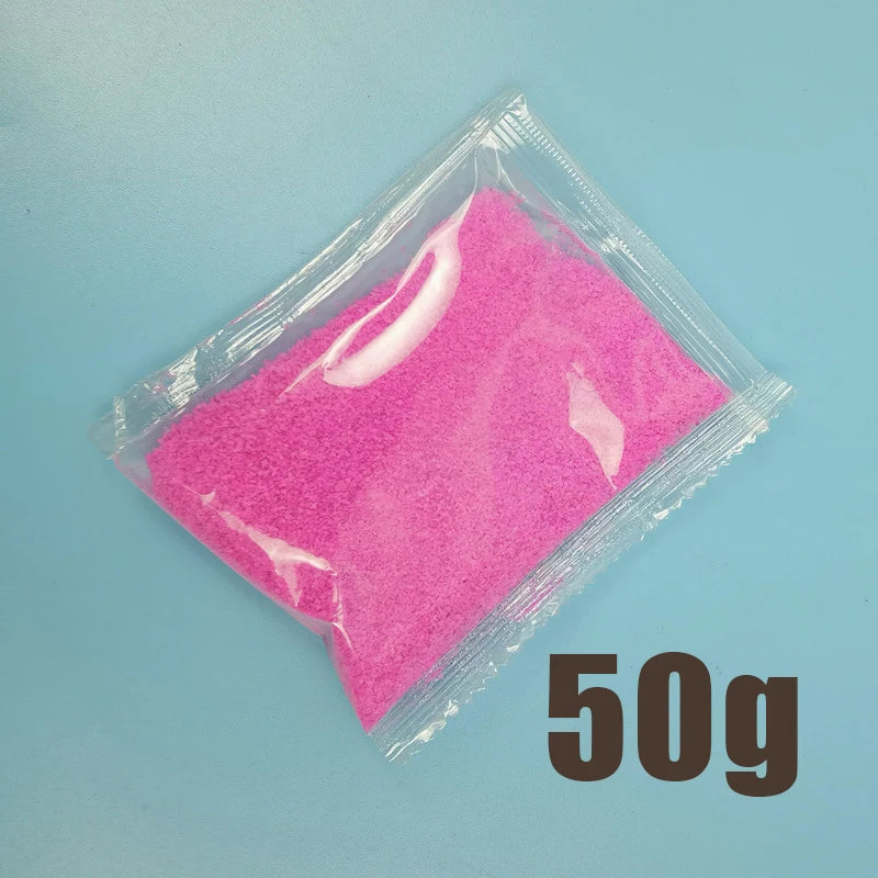 DIY Magic Sand Toy – Colorful Waterproof Space Sand for Molding, Slime & Antistress Fun, Kids Gift